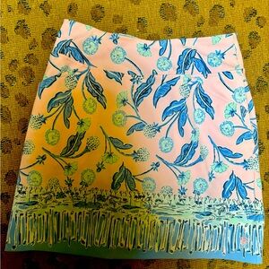 Lilly Pulitzer pink and blue golf skirt 00